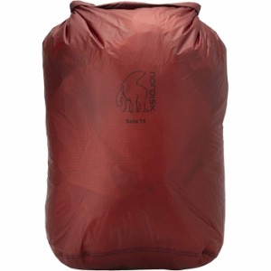 【在庫限り！大特価】[国内正規品]NORDISK ノルディスク Sola 15 Dry Bag Burnt Red(ソラ ドライバッグ 15L レッド)[133047]