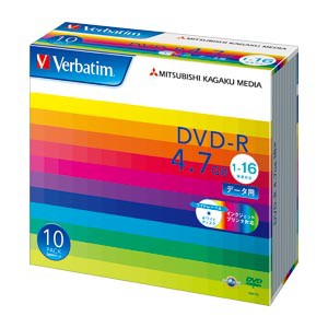 ＰＣ　ＤＡＴＡ用　ＤＶＤ−Ｒ [DHR47JP10V1] 10枚 ＤＶＤ−Ｒ　１−１６倍速対応