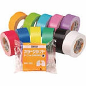 カラークラフトテープ [K50WP13] 1巻 カラークラフト　Ｎｏ．５００カラー 本体色：ピンク