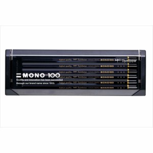 トンボ鉛筆 鉛筆 モノ100 B[MONO-100B]