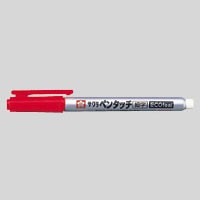 ペンタッチ [PPKE#19] 1本 細字　エコフィール（０．９ｍｍ） インク色：赤 （油性マーカー/油性マーカーペン）