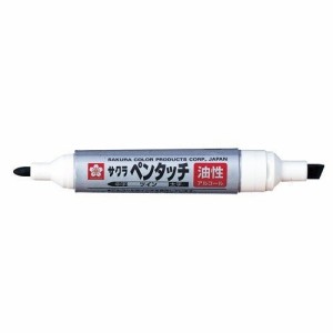 【ゆうパケット配送対象】ペンタッチ [PK-T#49] 1本 ツイン（１．０ｍｍ・５．０ｍｍ） インク色：黒 （油性マーカー/油(メール便)