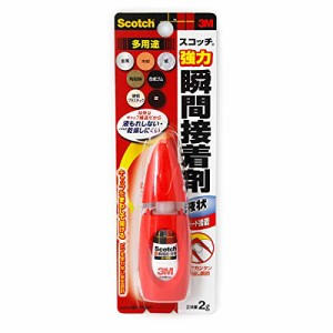 【ゆうパケット配送対象】スコッチ強力瞬間接着剤 液状 多用途 7004S(ポスト投函 追跡ありメール便)