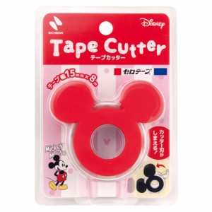 [ニチバン]セロテープテープカッター ミッキーマウス レッド[CTD-15RD]