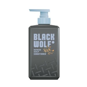 【大正製薬】 [ブラックウルフ] リフレッシュ スカルプ コンディショナー ポンプタイプ (380mL)[男性向け]