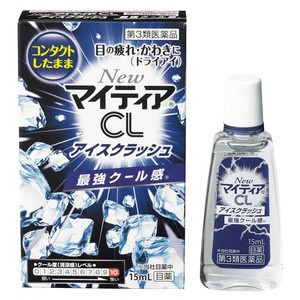 【ゆうパケット配送対象】【第3類医薬品】タケダNewマイティアCLアイスクラッシュ 15ml(メール便)