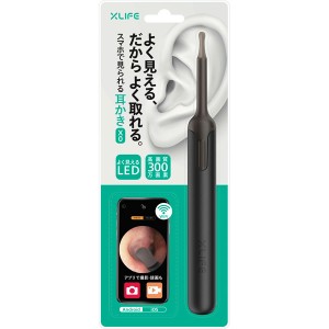 [キパワー](QiPower)スマート見える耳かきXO ホワイト 1本(カメラ イヤースコープ 耳掃除 ワイヤレス スマホ対応)