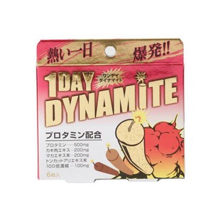 【ゆうパケット配送対象】【阪本漢方製薬】 1Dayダイナマイト (6粒/1日分)(ポスト投函 追跡ありメール便)