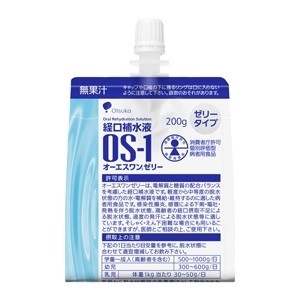 大塚製薬 [OS-1] オーエスワンゼリー 200g（1袋）[特定用途食品][経口補水液](ORS/熱中症対策/脱水症状)