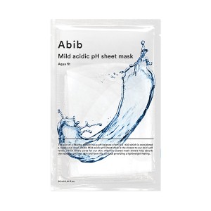 【ゆうパケット配送対象】Abib アビブ 弱酸性 pHシートマスク アクア 1枚入(ポスト投函 追跡ありメール便)