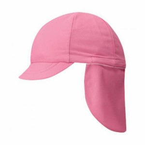 【ゆうパケット配送対象】FOOTMARK(フットマーク) フラップ付き体操帽子(取り外しタイプ) ピンク 日よけ ぼうし 熱中症 紫外線 体育 10
