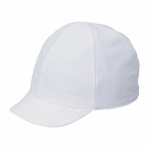 【ゆうパケット配送対象】FOOTMARK(フットマーク) 体操帽子 カラー:シロ(白) ジャンプ 日よけ ぼうし 熱中症 紫外線 体育 赤白帽 10122
