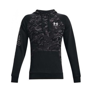 【送料無料】UNDER ARMOUR アンダーアーマー メンズ パーカー 長袖 ルーズフィット UA FLC CAMO SCRIPT HD 1366308