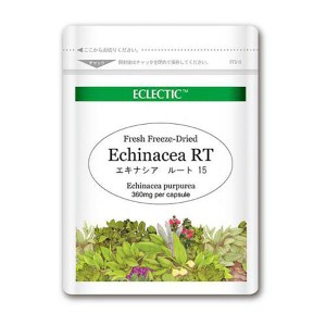 ECLECTIC エキナシア(エキナセア)RT(根 15カプセル Ecoパック15 EC040(健康食品 ハーブエキス サプリメント)※お取り寄せ1週間程度かかり