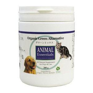 Animal Essentials 犬 猫 グリーンミックス 300g(犬猫用サプリメント)P143※お取り寄せ1週間程度かかります