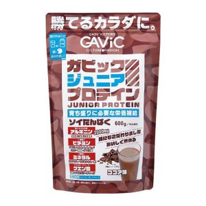 GAVIC ガビック ジュニアプロテイン 600g ココア味 ソイプロテイン 子供 成長期 GC4000