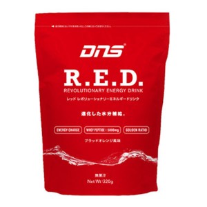 DNS ディーエヌエス R．E．D．10L用粉末 320g／スポーツドリンク(SPO)スポーツドリンク 筋トレ 運動 エクササイズ ダイエット RED320