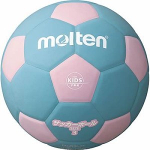 モルテン（Molten） サッカーボール3号球 サッカー2200 軽量3号 ピンク×サックス