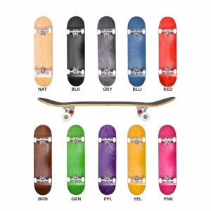 【送料無料】ROYAL(ロイヤル) スケートボード スケボー ストリート デッキ コンプリートデッキ メイプルウッド シンプル OG SKATEBOARD