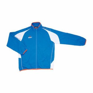 【送料無料】FOOTMARK(フットマーク) J001 ウォームアップジャケット カラー:ブルー(青) ジャージ スポーツ トレーニング アウター 部・