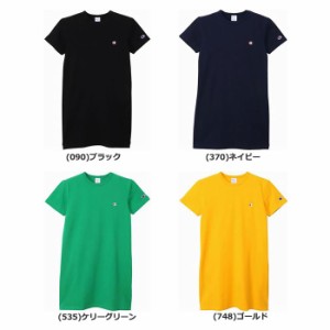 Champion(チャンピオン) キッズ ショートスリーブ ワンピース SHORT SLEEVE ONEPIECE DRESS ガールズ 半袖 トップス ワンポイントロゴ