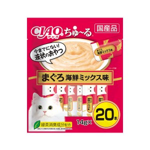 CIAO(チャオ) ちゅ〜る マグロ海鮮ミックス味 20本