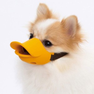 OPPO(オッポ)quackclosed(クァッククローズド) S オレンジ(小型犬 口輪 しつけ 拾い食い防止)