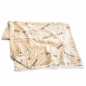 Oregonian Camper オレゴニアンキャンパー ファイヤープルーフブランケットＬ マイヤー毛布素材 膝掛け 寝具 大判(Topo cork トポコル・