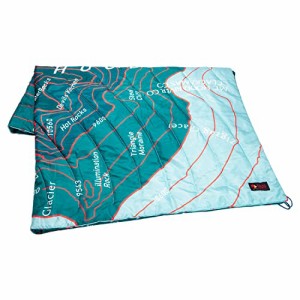 Oregonian Camper オレゴニアンキャンパー パディングブランケット Topo teal トポティール (膝掛け 中綿 防寒 大判 バーベキュー BBQ