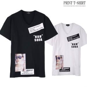 Vネックカットソー メンズ プリントｔシャツ デザインｔシャツ おしゃれ ガールズプリント B0407 06の通販はau Pay マーケット ラグタイム 商品ロットナンバー