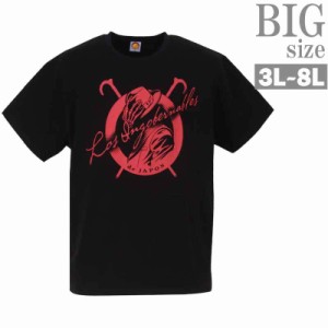 プリントTシャツ 大きいサイズ メンズ 新日本プロレス LIJ Camarada ロゴプリント おしゃれ C050510-08