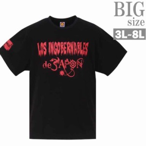 Tシャツ 大きいサイズ メンズ 新日本プロレス LIJ プリントTシャツ ロゴ おしゃれ デザイン C050510-10