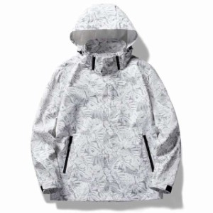 ラッシュガードメンズレディーストップスパーカーフード付き長袖男女兼用撥水加工登山服シンプルUVカット日焼け止め服薄手