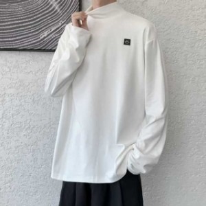 メンズ Tシャツ 長袖 新品 春秋服 メンズトップス 安い 男服 カジュアルスタイル おしゃれ 日常着 体型カバー 普通着 格好い Uネ