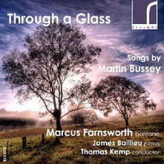 送料無料有/[CD]/クラシックオムニバス/Through a Glass マーティン・バッシー: 歌曲集/RES-10137