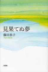 [書籍のゆうメール同梱は2冊まで]/[書籍]見果てぬ夢/藤田恭子/著/NEOBK-963149