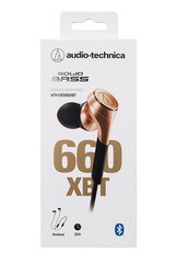 送料無料/[グッズ]/【2020年6月発売】[SOLID BASS]audio-technica/Bluetooth対応ワイヤレスヘッドホン/ATH-CKS660XBT CGD カッパーゴール