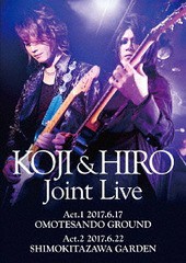 送料無料有/[DVD]/KOJI & HIRO/KOJI & HIRO Joint Live 〜 Act.1 - 2017.6.17 表参道GROUND / Act.2 - 2017.6.22 下北沢GARDEN/GQBS-3000