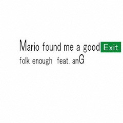 送料無料有/[CD]/folk enough feat.anG/Mario found me a good Exit/JUNK-8