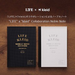 [グッズ]/【2019年12月発売】ノーブルノート LIFE×kleid A5 2mm方眼 8961 Black/kleid/NEOGDS-378055