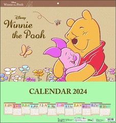 [グッズ]/【2023年9月発売】くまのプーさん [2024年カレンダー]/ディズニー/2024CL-69