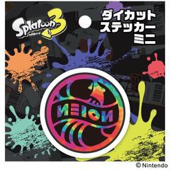 [グッズ]/【2023年8月発売】スプラトゥーン3 ダイカットステッカーミニ (4)/NEOGDS-661431