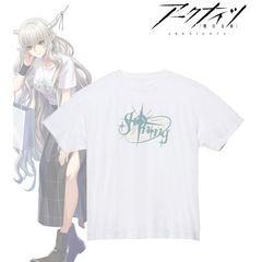 [グッズ]/[サイズ：Men's / XXXL]/【2024年9月発売】アークナイツ 描き起こし ショッピング Ver. シャイニング 着用Tシャツ メンズ / XXX