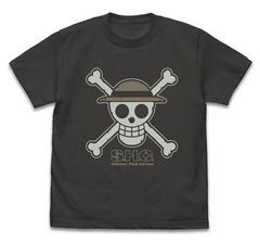 [グッズ]/[サイズ：S]/【2024年7月発売】ONE PIECE ワンピース 麦わらのドクロ 蓄光Tシャツ スミ / S/NEOGDS-762133