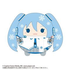 [グッズ]/【2024年8月発売】PC-18 初音ミク 雪ミク ふわコロりん BIG B : 雪ミク (2011)/NEOGDS-761610