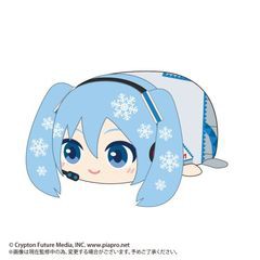 [グッズ]/【2024年8月発売】PC-19 初音ミク 雪ミク ぽてコロマスコット Msize A : 雪ミク (2010)/NEOGDS-761630