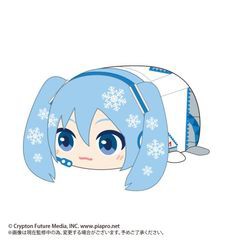 [グッズ]/【2024年8月発売】PC-19 初音ミク 雪ミク ぽてコロマスコット Msize B : 雪ミク (2011)/NEOGDS-761631