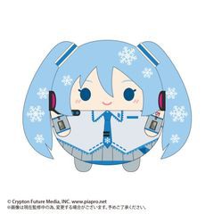 [グッズ]/【2024年8月発売】PC-17 初音ミク 雪ミク ふわコロりん Msize A : 雪ミク (2010)/NEOGDS-761616