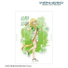 [グッズ]/【2024年9月発売】ソードアート・オンライン 描き下ろし リーファ ペイントスタイル Ver. A3 マット加工ポスター/NEOGDS-764106