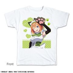 [グッズ]/【2024年6月発売】映画 「五等分の花嫁」 Tシャツ デザイン 04 (中野四葉 / 猫耳メイド Ver.) 【描き下ろし】/NEOGDS-755451